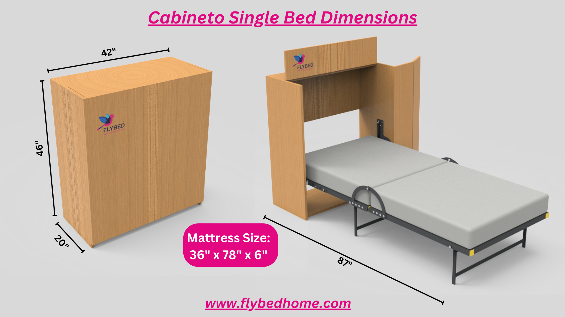 cabinet bed