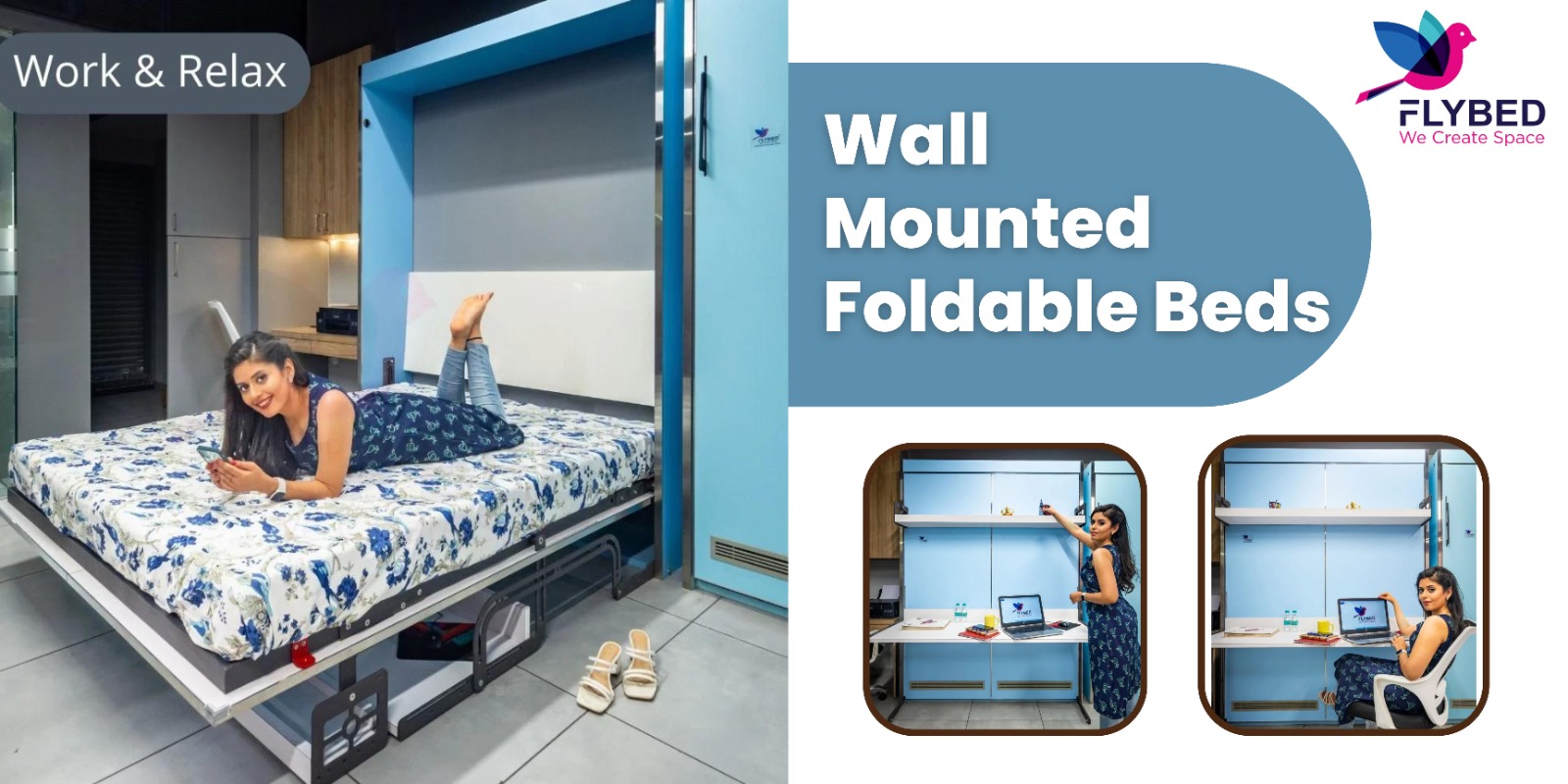 wall mounted foldable beds