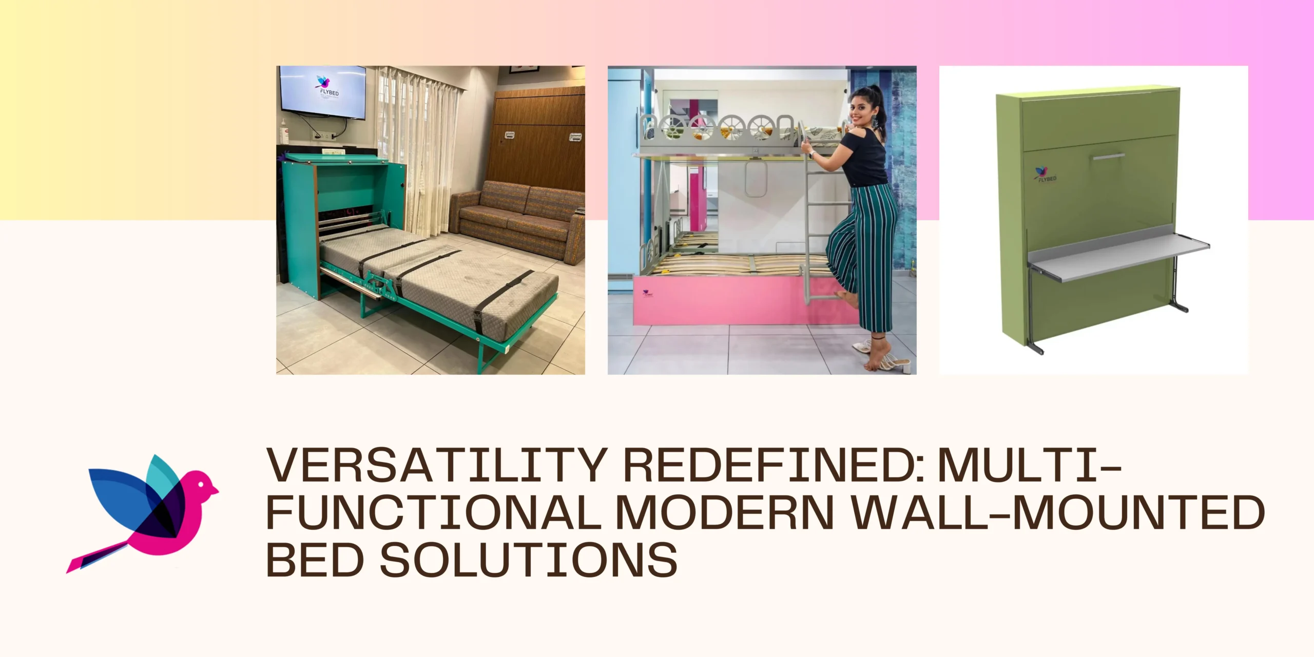 Versatility Redefined MultiFunctional Modern WallMounted Bed Solutions